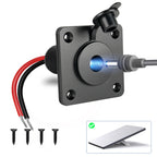 30V Bulkhead Fitting Power Supply for Starlink Mini, Step Up Converter DC 10-28V Boost to 30V