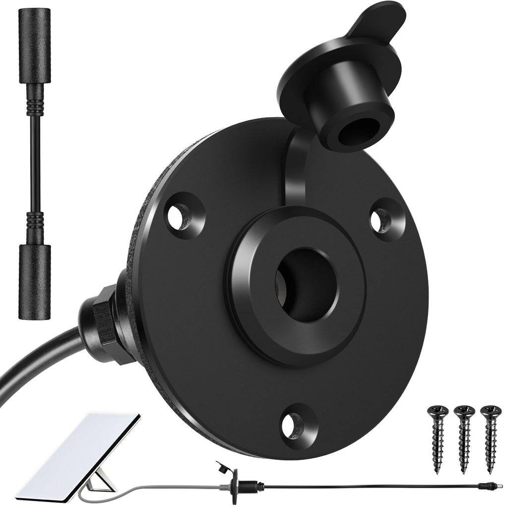 DC Female Power Socket, Aluminum Wall Pass Through Kit for Starlink Mini