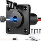 30V Bulkhead Fitting Power Supply for Starlink Mini, Step Up Converter DC 10-28V Boost to 30V