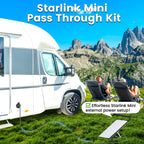 DC Female Power Socket, Aluminum Wall Pass Through Kit for Starlink Mini