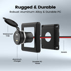 12V USB-C Outlet, 85W RV Dual USB Socket (65W + 20W)