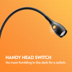 Reading Light for Clip on Lamp Bed Headboard