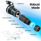 IP68 Waterproof RJ45 Bulkhead Connector for Starlink Gen 3/Gen 4