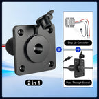 30V Bulkhead Fitting Power Supply for Starlink Mini, Step Up Converter DC 10-28V Boost to 30V