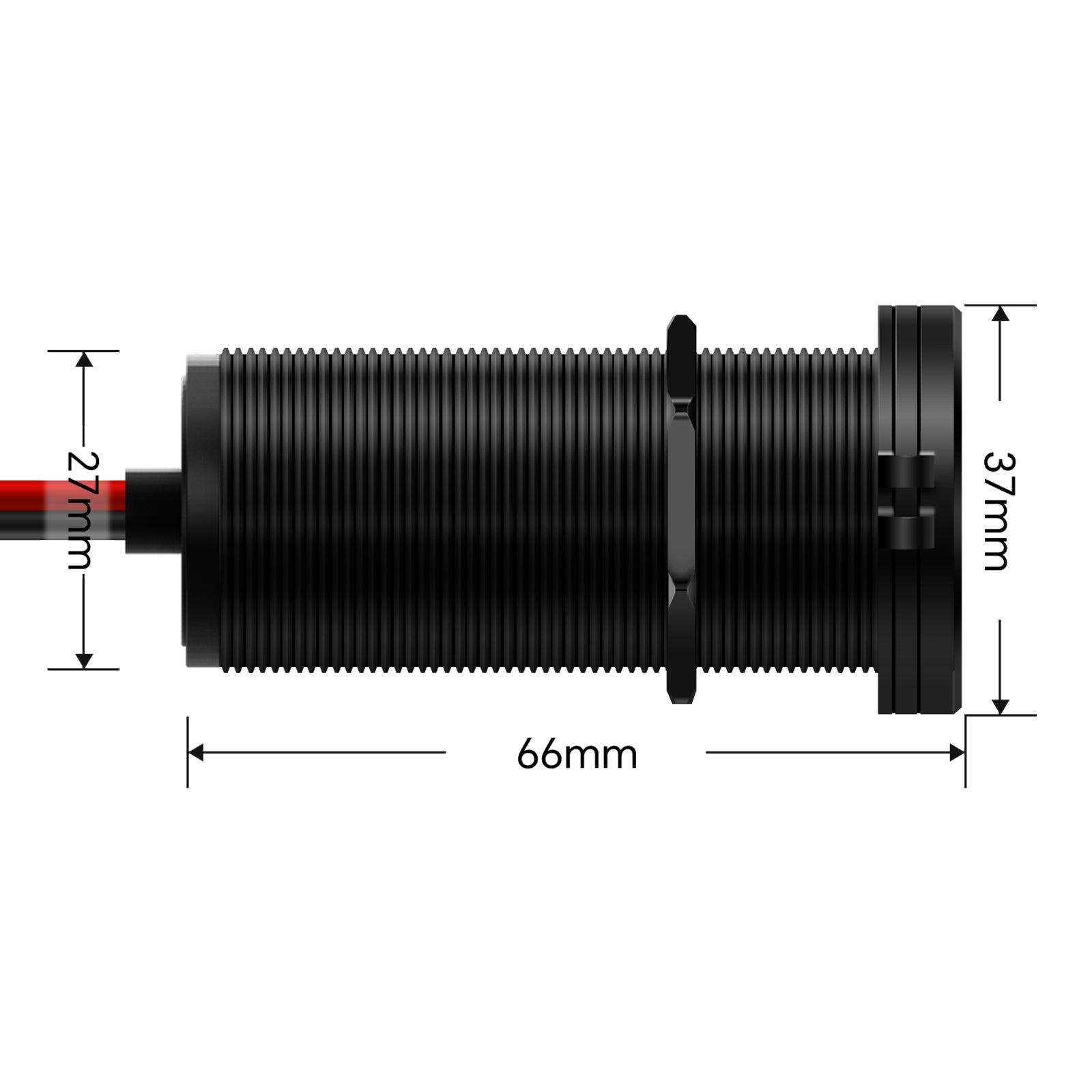 12V Adapter Recessed Mount for Starlink Mini 12V Adapter
