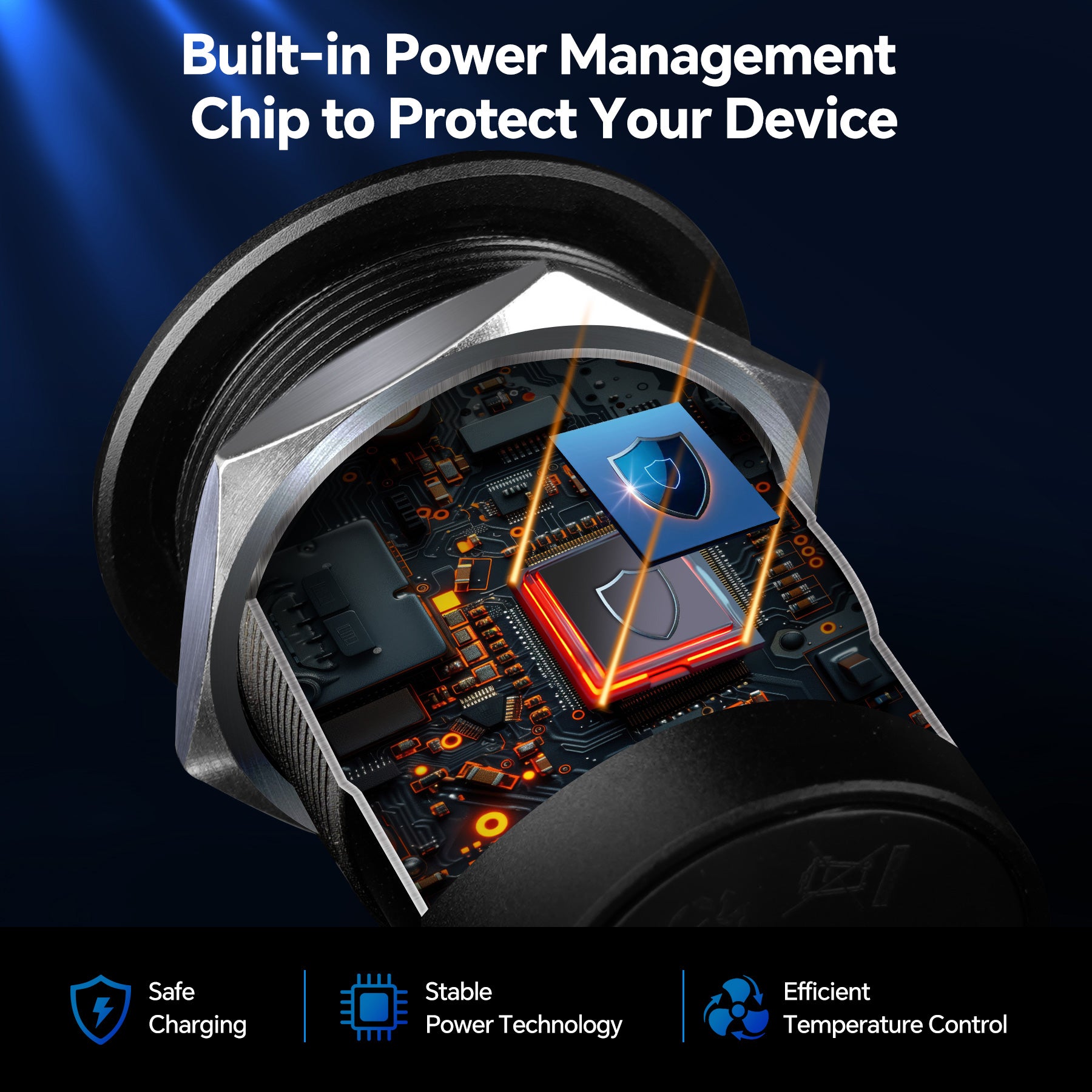 83W 12V USB Socket 65W PD3.0, 18W QC3.0