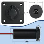 30V Bulkhead Fitting Power Supply for Starlink Mini, Step Up Converter DC 10-28V Boost to 30V
