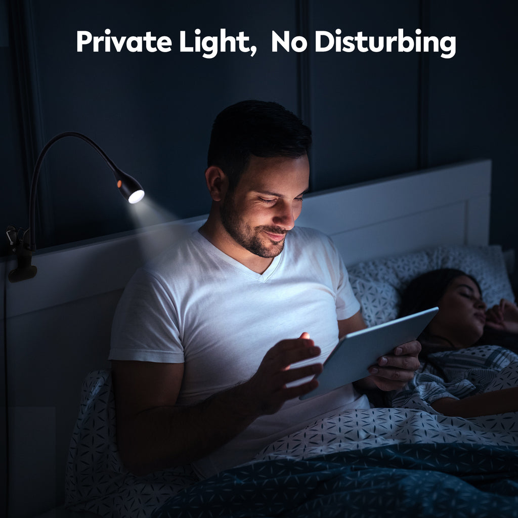 Reading Light for Clip on Lamp Bed Headboard