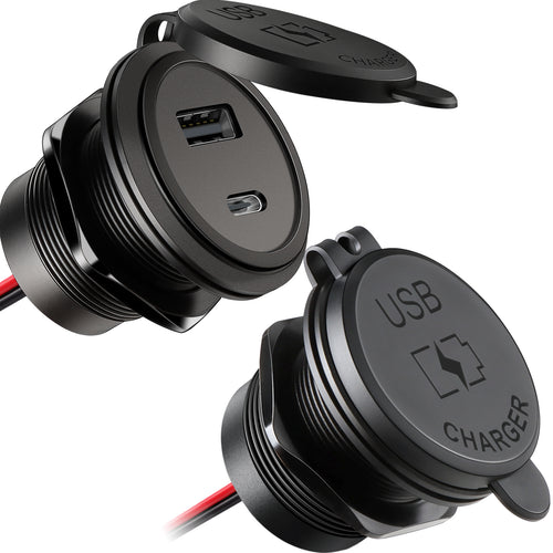 12V USB Socket 48W, 30W PD3.0 & 18W QC3.0